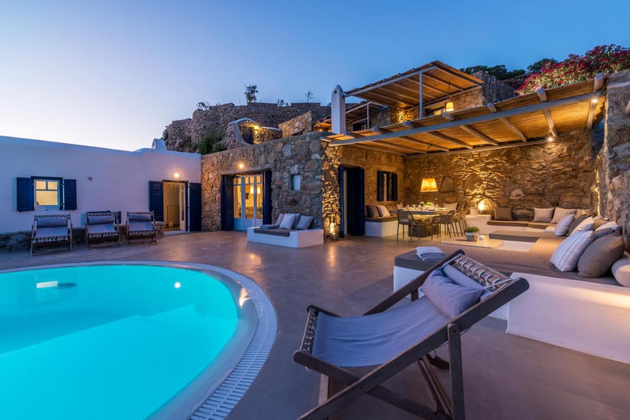 Apanema Villas, Mykonos トゥルロス エクステリア 写真