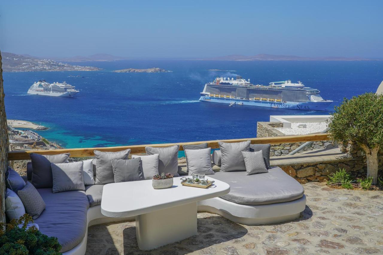 Apanema Villas, Mykonos トゥルロス エクステリア 写真