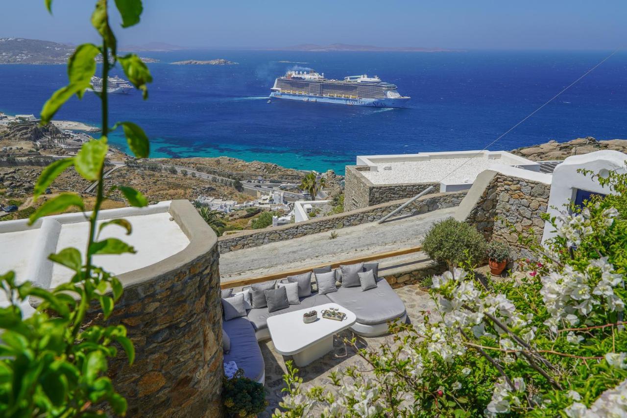 Apanema Villas, Mykonos トゥルロス エクステリア 写真